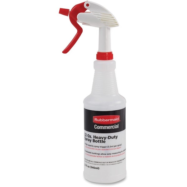 Rubbermaid Commercial 32oz Trigger Spray Bottle, No Color RCP9C03060000 - main