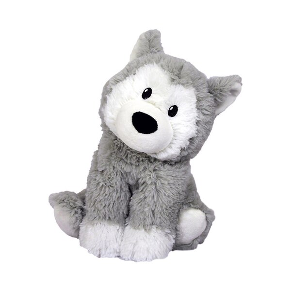 Warmies Husky Stuffed Animal Gray CP-HUS-1 - main