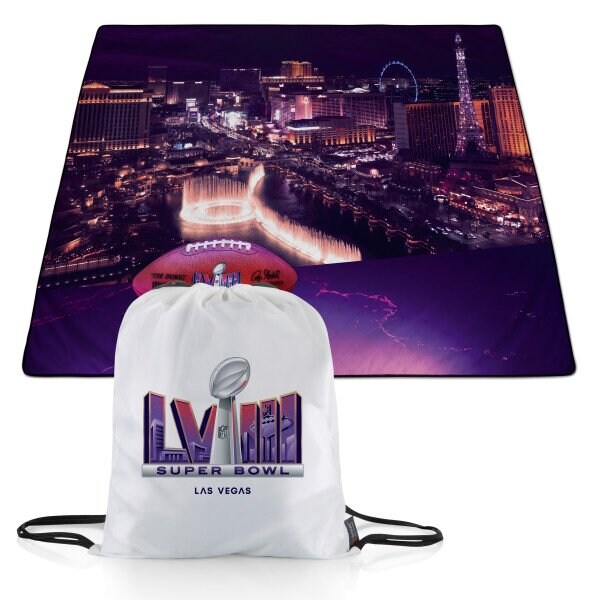 Picnic Time Family Of Brands NFL Super Bowl 58 - Impresa Picnic Blanket 819-01-999-586-2 - main