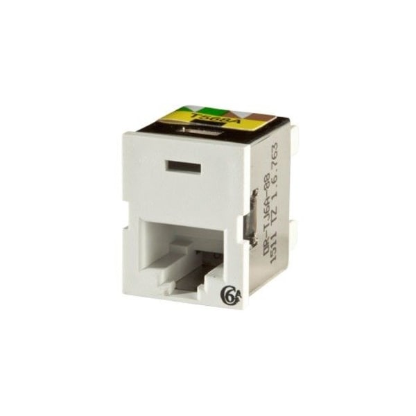 Ortronics 1-PORT MOD JACK 110 8W8P UTP, T568A/B CAT6A IP10 CLARITY10G TJ6A-88 - main
