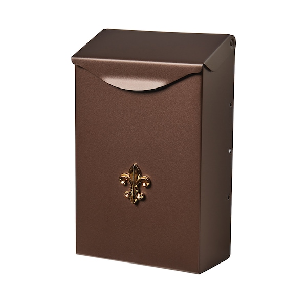 Architectural Mailboxes City Classic Vertical Wall Mount, Venetian Bronze BW110V04AM - main