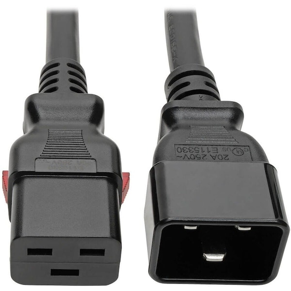 Eaton Tripp Lite Series Power Extension Cord, Locking C19 to C20 - Heavy-Duty, 20A, 100-250V, 12 AWG, 6 P036-L06 - main