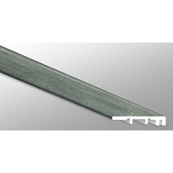 Ackland 0.27 in. T x 94 in. L x 1.77 in. W Ashen Grove Luxury Vinyl Flooring Trim T Molding Large AKVTVASGR-TL - main