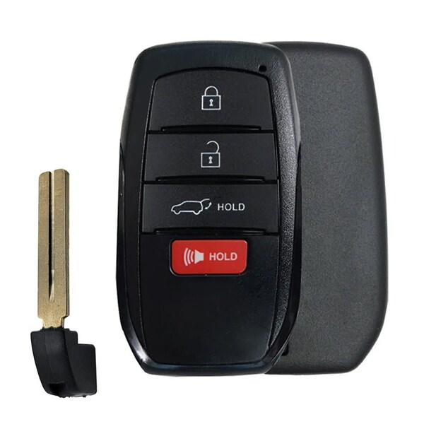 Aks Keys 2023 - 2024 Toyota Sequoia Smart Key 4B W/ Hatch Fob FCC# HYQ14FBX - 8990H-0C020 RC-TOYOTA-153C - main