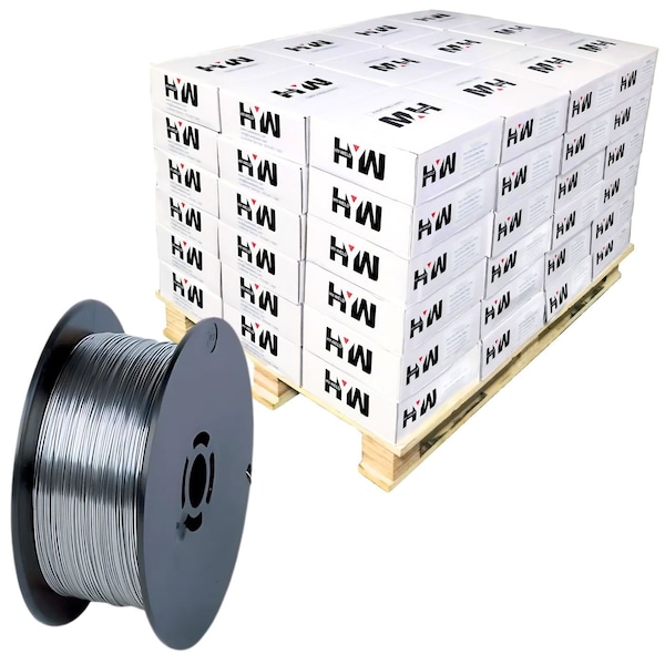 Hyw Products E71T-1C/1M Mild Steel .052in Flux-Cored Wire 33-Pound Spool, 72 Spools on a Pallet 21052033-72 - main