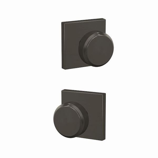 Schlage Residential Schlage Custom Bowery Knob with Collins Rose Passage and Privacy Lock with 16600 Latch and FC21BWE530COL - main