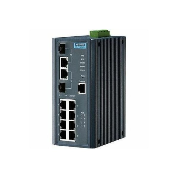 B+B Smartworx Advantech EKI-7710E-2CPI Ethernet Switch EKI-7710E-2CPI-AU - main