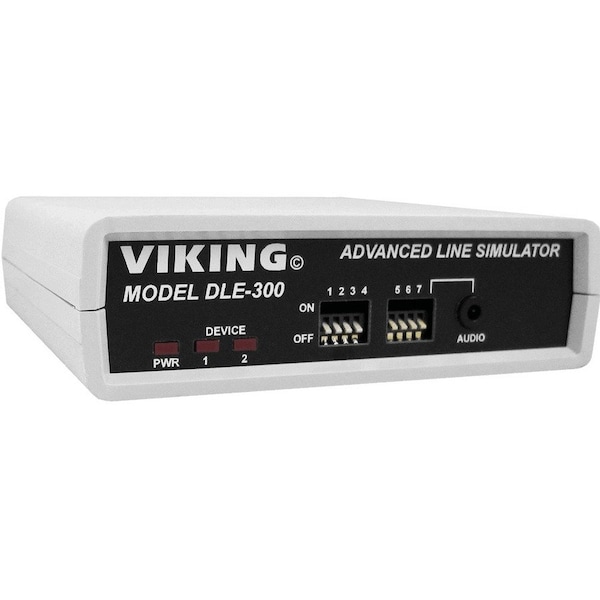 Viking Electronics Advanced Phone Line Simulator - 1.5" Height x 5" Width x 5" Depth DLE-300 - main