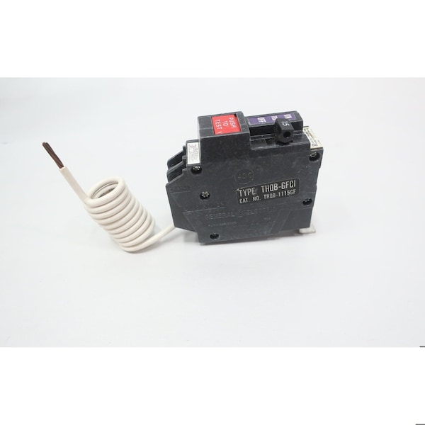 Ge MINIATURE CIRCUIT BREAKER 15A AMP 120V-AC 1P THQB-GFCI - main