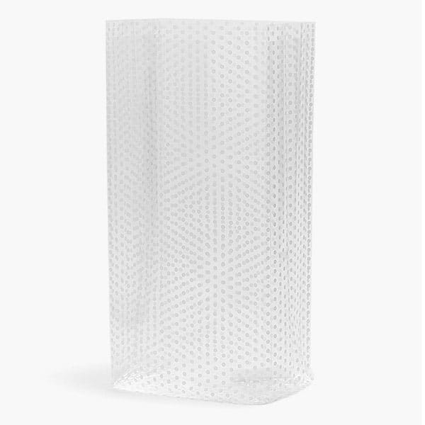 Nashville Wraps White Polka Dot Cello Bags, 6x3.5x14, 100PK C7BWPD - main