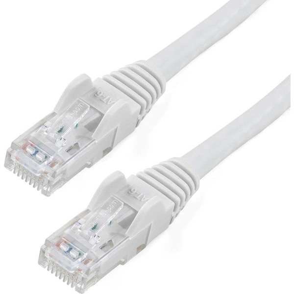 Startech.Com 6ft CAT6 Ethernet Cable White 100W PoE N6PATCH6WH - main