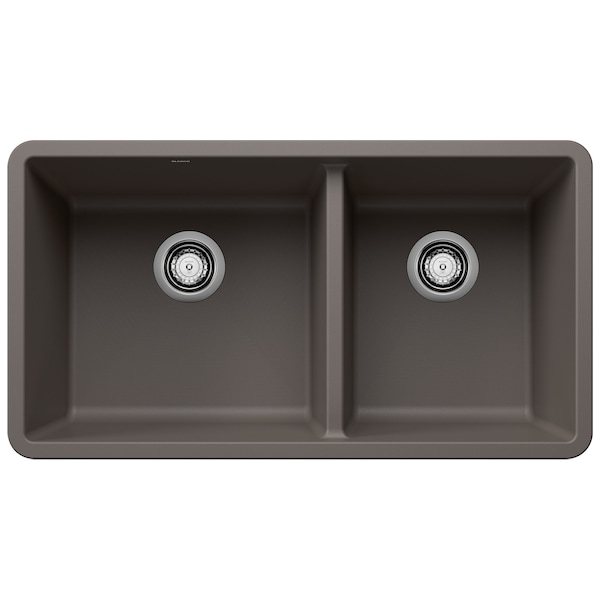 Blanco Precis 1-3/4 Bowl, Volcano Gray 443118 - main