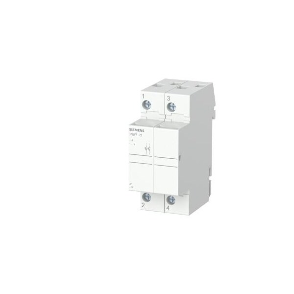 Siemens fuse holder 10 A size 10 mm x 38 mm 2-pole 1100 V DC IEC / 1250 V DC UL 3NW7025 - main