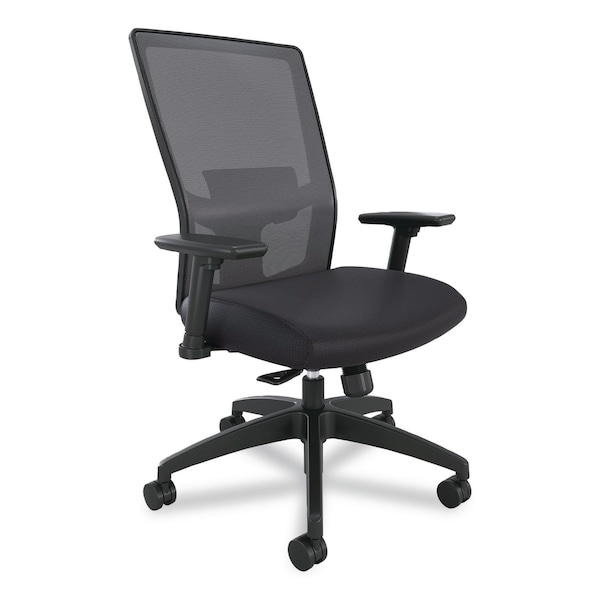 Union & Scale Workspace2.0 500 Series Task Chair, Supports Up to 300 lb, 17.8" - 22.8" Seat Height, Black 51972 - main