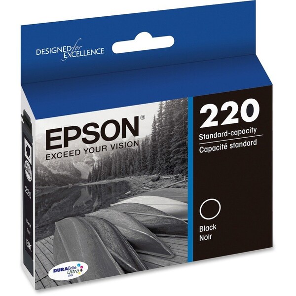 Epson DuraBrite Ultra Black Ink Std T220120S - main