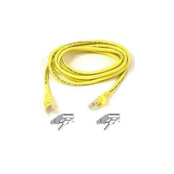 Belkin Patch Cable - Rj-45 (M) - Rj-45 (M) - 14 Ft - Utp - ( Cat 6 ) - Yellow A3L980-14-YLW-S - main