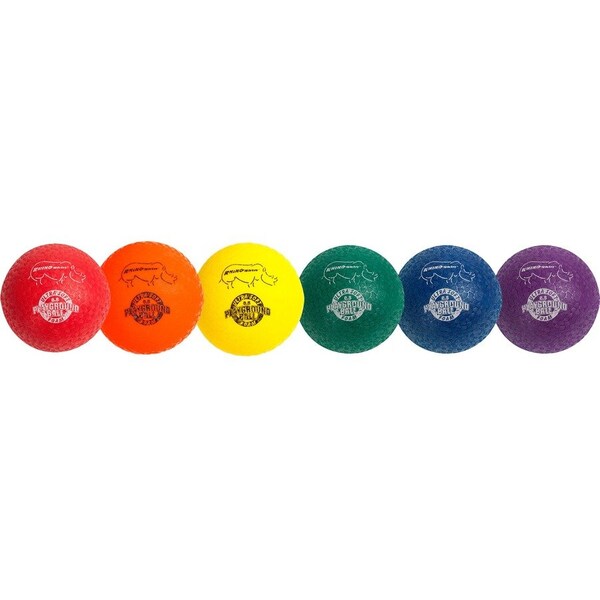 Champion Sports Rhino Skin Soft Playground Ball, Cler, PK6 RSPGSET - main