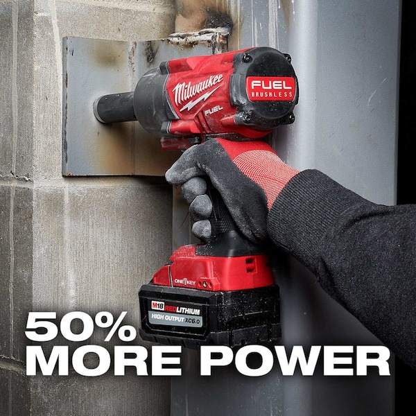 MILWAUKEE M18 REDLITHIUM HIGH OUTPUT XC6.0 Battery Pack (2 Pk) (48