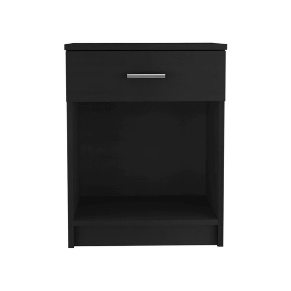 Homeroots 22" Wood One Drawer Nightstand 477919 - main