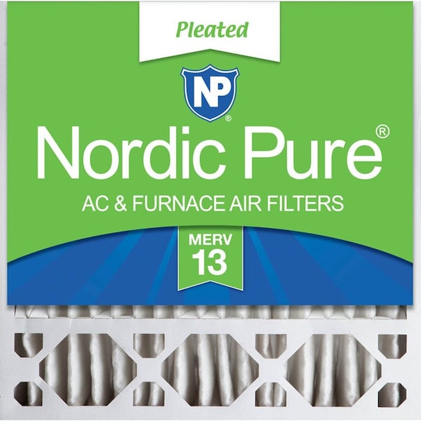 Nordic Pure 20x20x5 Pleated Air Filter, High Capacity, Electrostatically Charged Synthetic Media, MERV 13 20x20x5HM13-1 - main