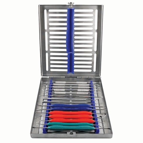 Jorgensen Laboratories Dental Probes/Picks Sterilization Cassettes, 15PK J1510A - main