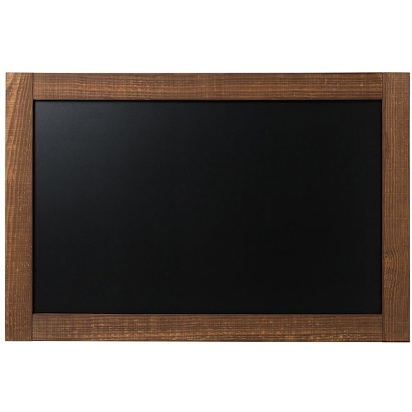 Mastervision Rustic Chalkboard, Antique Vieux Chene Frame, 24" X 36", Wall mount PM07156221 - main