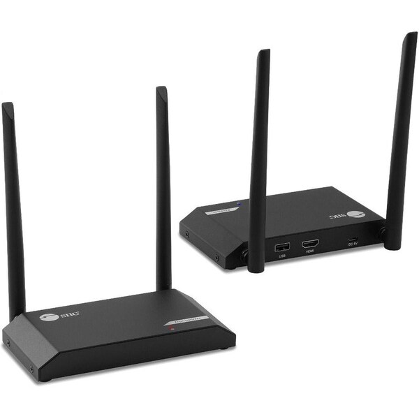 Siig Full HD Wireless HDMI KVM Extender with Loopout - 1080p up to 500ft CE-H26G11-S2 - main