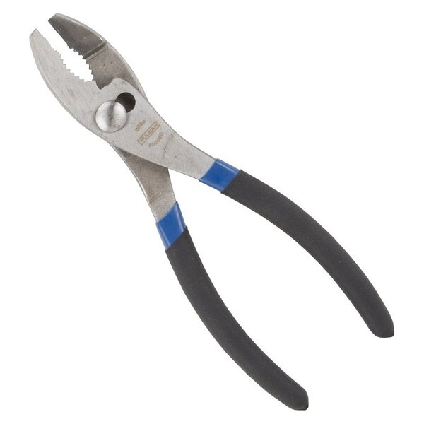 Vulcan Slip Joint Plier, 8 in OAL, 1-1/4 in Jaw Opening, Black/Blue Handle, Non-Slip Handle, 1-1/4 in W Jaw JL-NP013 - main
