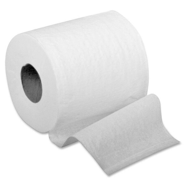 Medline Standard 2-Ply Toilet Paper, 4.5in x 3.8in, 500 Sheets/Roll, 96PK NON26800 - main