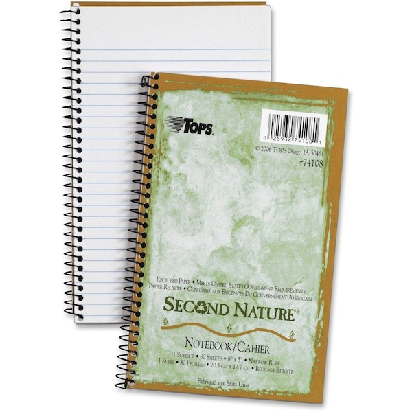 Tops NOTEBOOK, WRBND, 8X5 74108 - main