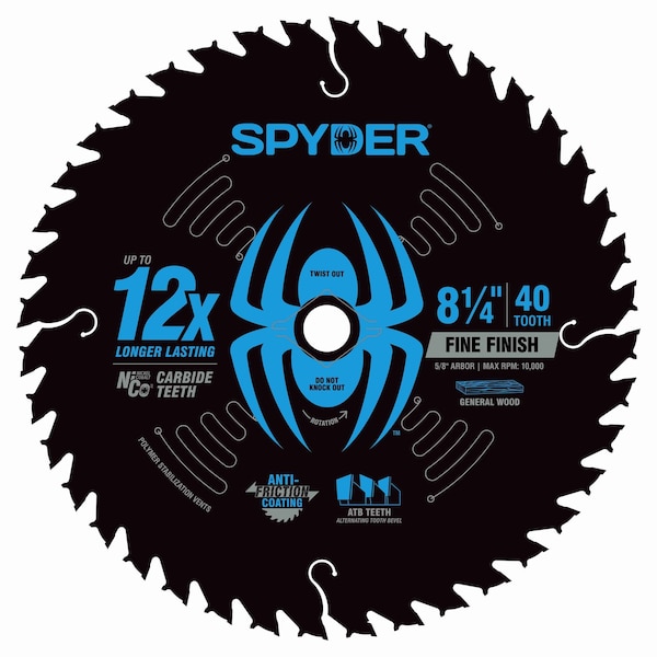 Spyder 8-1/4in 40T Framing - Clam Shell 13044 - main