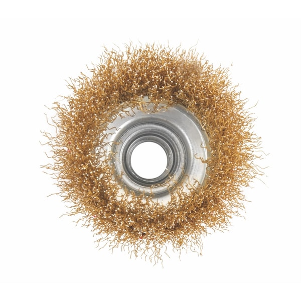 Titan 2-1/2 In. Crimped Wire Cup Brush, 1EA 22226 - main