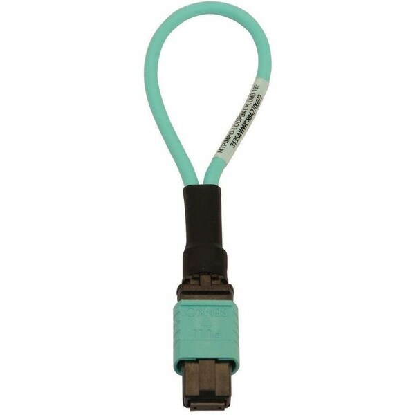 Eaton Tripp Lite Series Multimode 50/125 OM3 Loopback Fiber Optic Cable Tester 12F MTP/MPO N844B-LOOP-12F - main