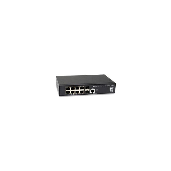 Cable Wholesale 8 Port 10/100/1000 Gigabit Ethernet Switch, Matte Grey 71X6-10108 - main
