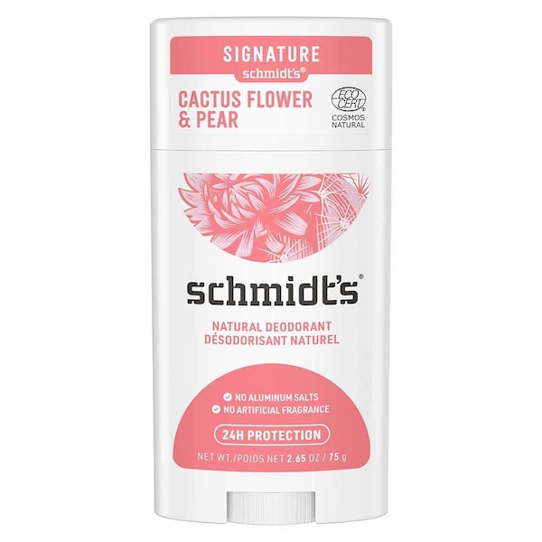 Schmidts Cactus Flower Plus Pear Deodorant Stick, 2.65 Ounce, 12PK 68932096 - main