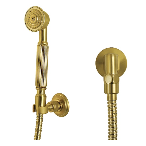 Kingston Brass Hand Shower Kit, Brushed Brass KX1077SE - main