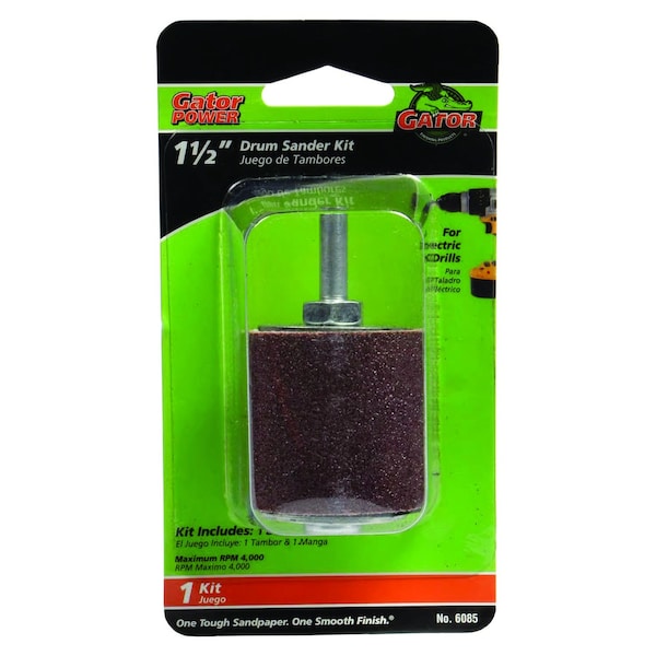 Gator Finishing 1.5 x 1.5 in. Drum Sander Kit, 50 Grit 6085GA - main