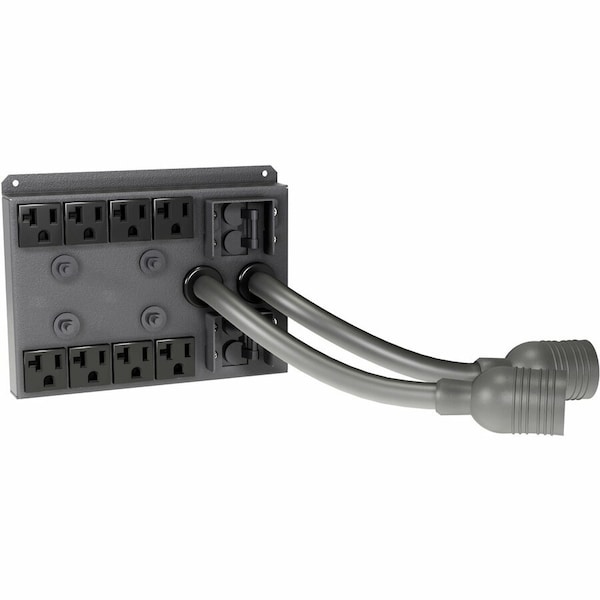 Vertiv Power Output Distribution, (8) 5-20R, (2) L6-30R, Hardwire, 0 ft. PD2-101 - main