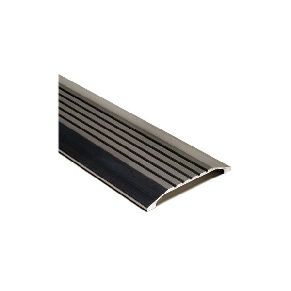 National Guard Products Saddle Threshold, 1/2in H x 4in W x 36in L, Milled Aluminum 424 36IN - main