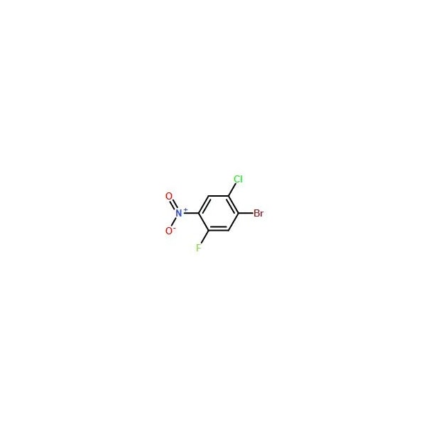 Ak Scientific 1-Bromo-2-chloro-5-fluoro-4-nitrobenzene (25g), CAS 1027833-17-5 Z3816-25g - main