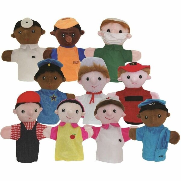 Get Ready Kids Community Helper Puppets, Set of 10 469 - main