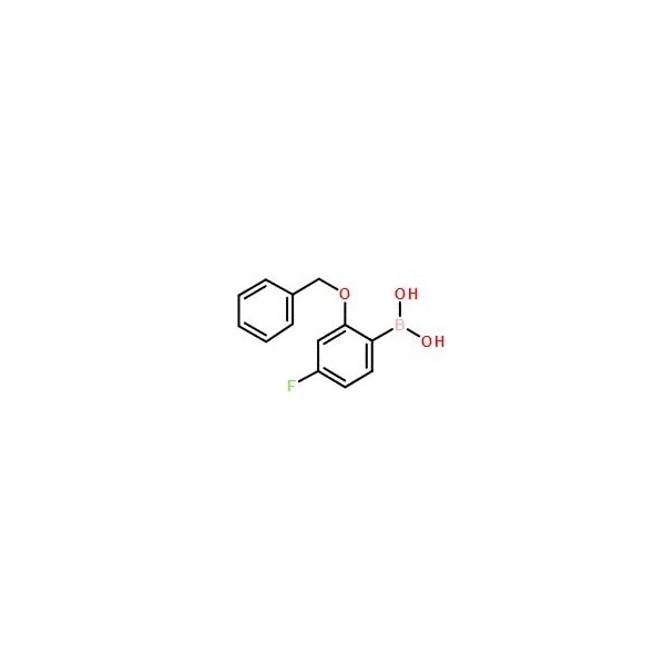Ak Scientific 2-Benzyloxy-4-fluorophenylboronic acid (5g), CAS 848779-87-3 V1843-5g - main