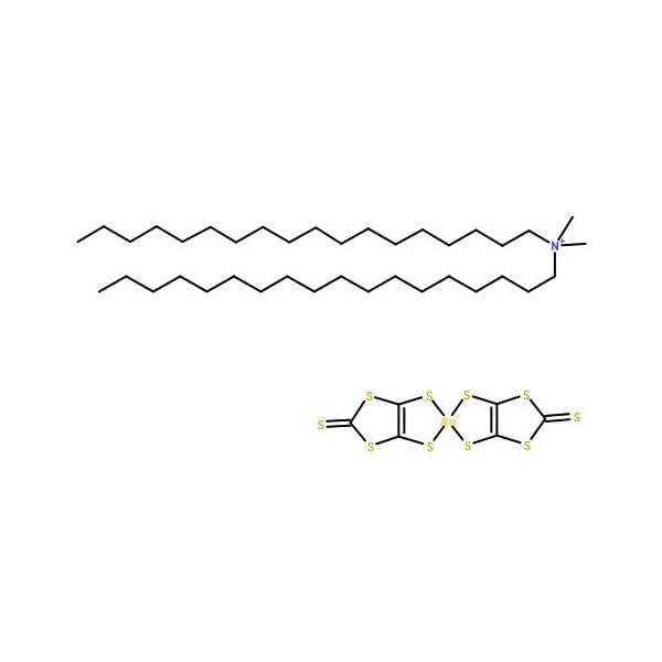 Ak Scientific Dimethyldioctadecylammonium bis(1, 3-dithiol-2-thione-4, 5-dithiolato)aurate(III) (100mg), CAS 120141 7711AL-100mg - main