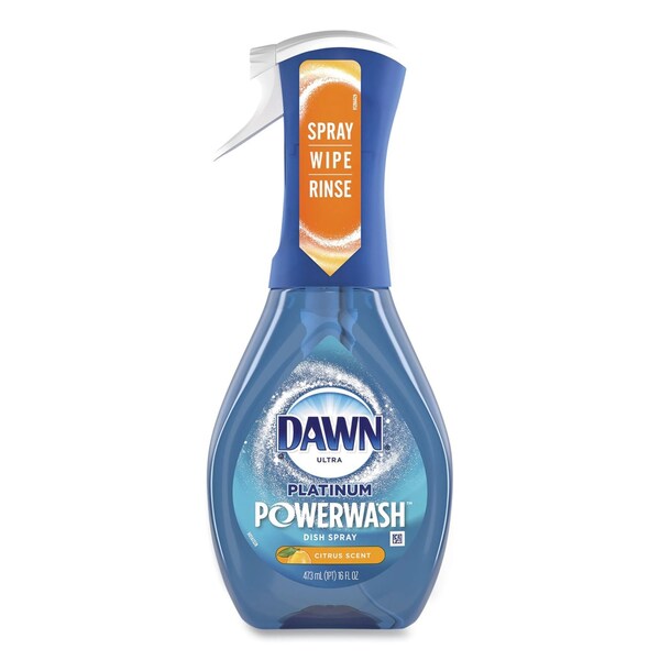 Dawn Platinum Powerwash Dish Spray, Citrus Scent, 16 oz Spray Bottle 40657 - main