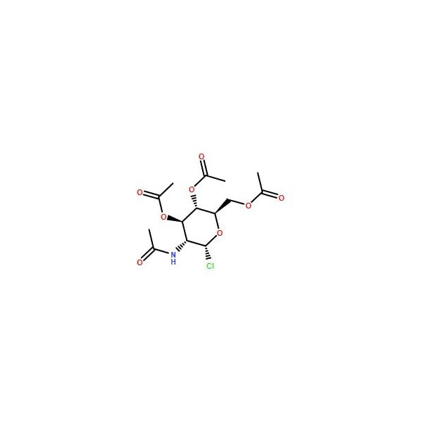Ak Scientific 2-Acetamido-2-deoxy-alpha-D-glucopyranosyl chloride 3, 4, 6-triacetate (10g), CAS 3068-34-6 4959AH-10g - main