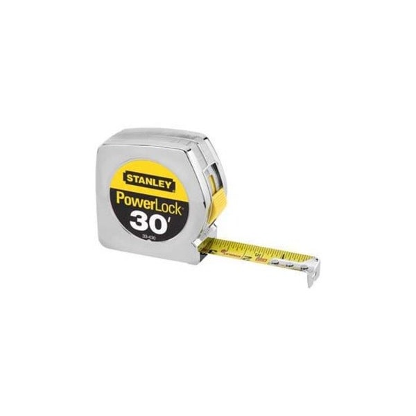 Stanley 30 ft Tape Measure, 1 in Blade 33-430 - main