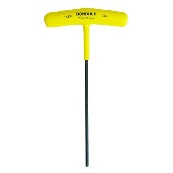 Bondhus 7/64in Hex T-Handle 6in Length 15206 - main