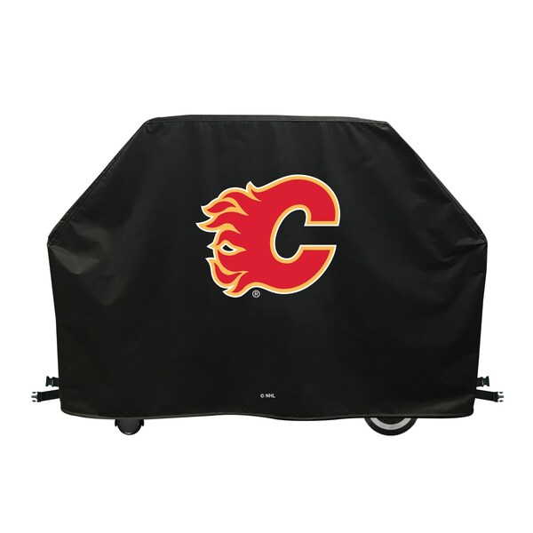 Holland Bar Stool Co 72" Calgary Flames Grill Cover GC72CalFla - main