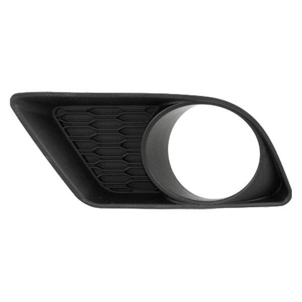 Geared2Golf Left Hand Fog Lamp Bezel with Hole for 2011-2014 Charger R-T-Se-Sxt, Matte Black GE1600172 - main