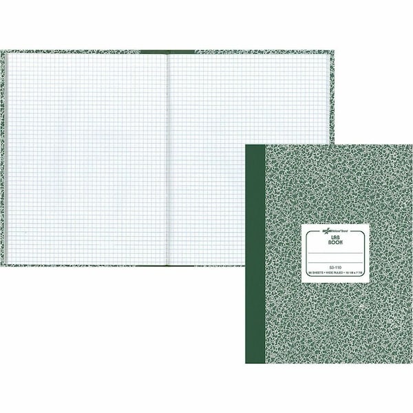Rediform Lab Composition Notebook, Green RED53110 - main